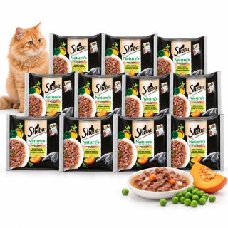 Zestaw SHEBA Nature's Collection Wybór Smaków saszetka 44x85g Z DYNIĄ