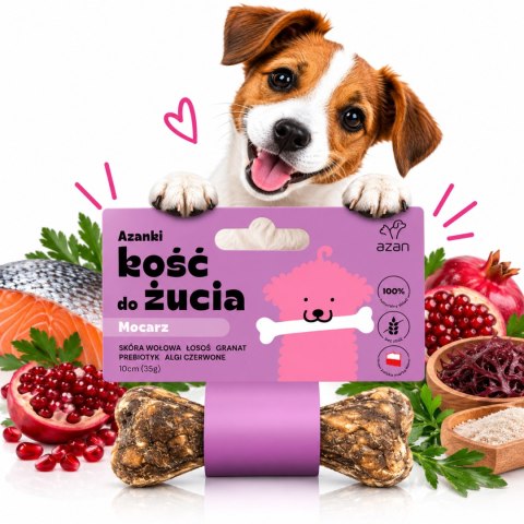 AZANKI PUPPY ZESTAW 4 KOŚCI DO ŻUCIA