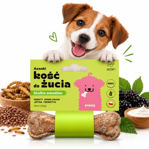 AZANKI kości do żucia dla małych szczeniąt 4x10cm MINIATURKA PUPPY