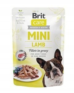 Brit Care Mini Pouch 40x85 MEGA ZESTAW ZAPAS Saszetki karma dla miniaturki