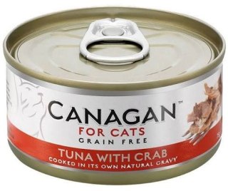 Canagan mokra karma dla kota Tuna with Crab 75 g