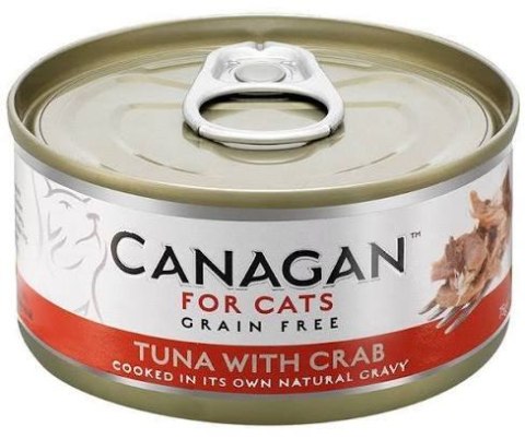 Canagan mokra karma dla kota Tuna with Crab 75 g