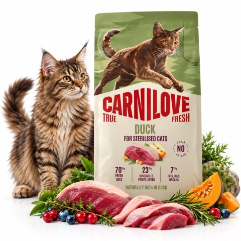 Carnilove TRUE FRESH dla Kotów Sterylizowanych - Zestaw 4 Smaków