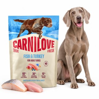 Carnilove True Fresh Fish & Turkey Adult 1,5 kg karma sucha dla psa