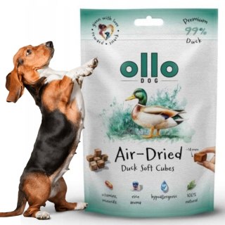 Ollo AIR-DRIED SOFT DUCK CUBES 80g przysmak dla psa