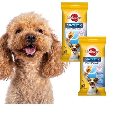 PEDIGREE DentaStix przysmaki dentystyczne dla psa małe rasy 2X3szt