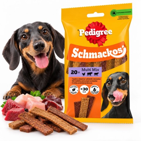 PEDIGREE Schmackos 86g - przysmak dla psów paski mięsne