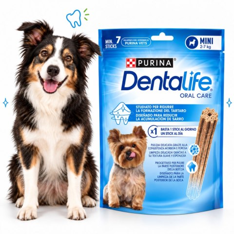 PURINA Dentalife Extra Mini - przekąska dentystyczna dla psa - 69 g