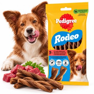 Pedigree przysmak dla psa Rodeo gryzaki 123g wołowina