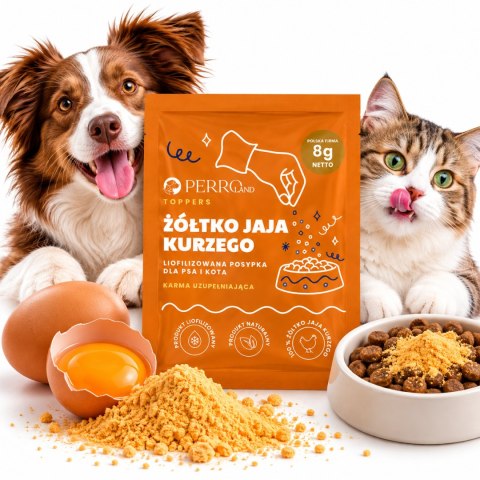 Perro Topers Żółtko Liofilizowane 8g dosmaczanie posiłków