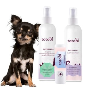 Totobi Zestaw MASEŁKO +SUCHY SZAMPON 300 + MGIEŁKA NA KLESZCZE 300ml