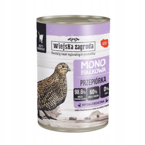 Wiejska Zagroda dla kota Monoprotein 6x400 puszki