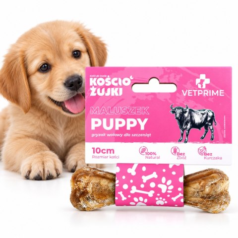 ZESTAW VETPRIME KościoŻujki Dental Puppy Kość dla Szczeniaka 5X10cm 35g Żwacz