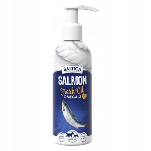 Zestaw Baltica olej z łososia Salmon Fresh Oil 5x200ml OMEGA-3 ZDROWIE I WITALNOŚĆ