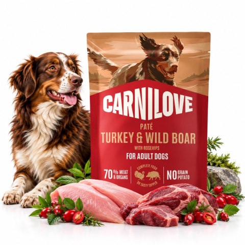 Zestaw testowy - Carnilove POUCH PATÉ 12x300g MIX SMAKÓW
