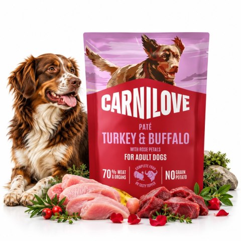 Zestaw testowy - Carnilove POUCH PATÉ 6x300g MIX SMAKÓW