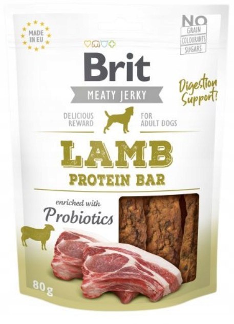 BRIT Przysmak Meaty Jerky LAMB jagnięcina 200 g