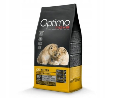 OPTIMANOVA Kitten Chicken & Rice 8kg