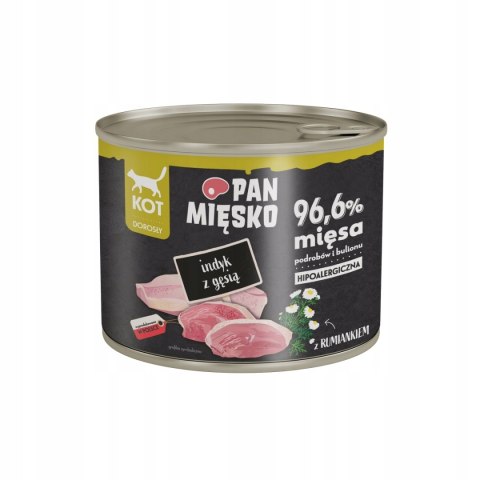 PAN MIĘSKO kot Indyk z Gęsią KOT 200G