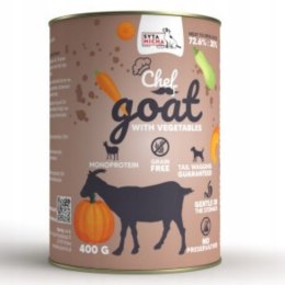 Syta Micha CHEF GOAT mokra karma dla psa koza z warzywami 400g