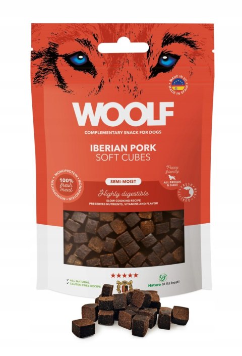 Woolf SOFT CUBES IBERIAN PORK 100G