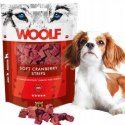 Woolf Soft Cranberry Strips 100g Żurawina