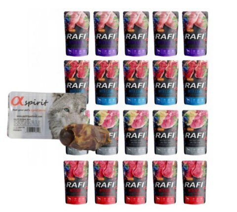 DOLINA NOTECI RAFI SASZETKI PREMIUM MIX 20x500g