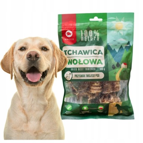 Maced TCHAWICA WOŁOWA GRYZAK SMACZKI DLA PSA 100 g NAGRODA