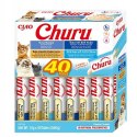 INABA CAT CHURU VARIETIES TUNA SEAFOOD CHICKEN dla kota 2X40x14g