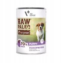 RAW PALEO PUPPY 6 X 400G MONOPROTEIN kaczka DLA SZCZENIAKA ALERGIKA ZESTAW