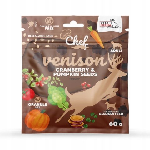 SYTA MICHA CHEF VENISON CRANBERRY PUMPKIN SEEDS 60G PRÓBKA