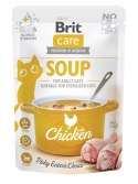 Zestaw Brit Care CAT SOUP 12X75 Saszetki dla kota chicken salmon tuna